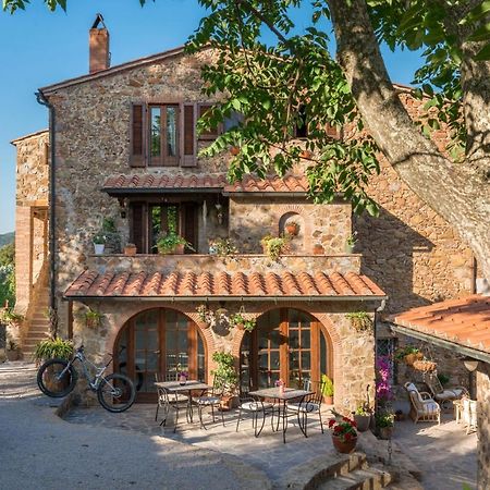 Agriturismo Schiaccia Ghiande Massa Marittima Bagian luar foto