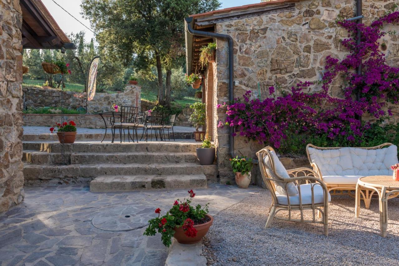 Agriturismo Schiaccia Ghiande Massa Marittima Bagian luar foto
