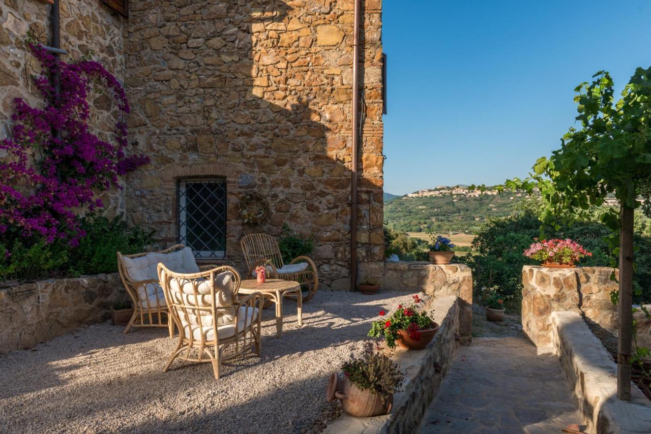 Agriturismo Schiaccia Ghiande Massa Marittima Bagian luar foto