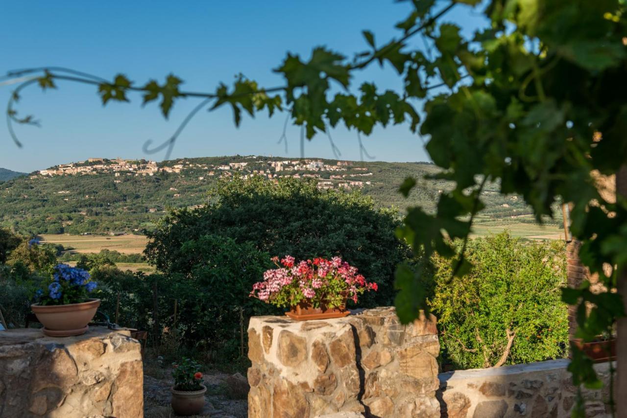 Agriturismo Schiaccia Ghiande Massa Marittima Bagian luar foto