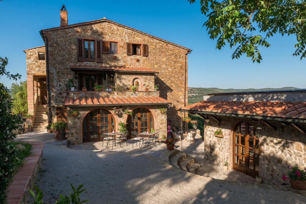 Agriturismo Schiaccia Ghiande Massa Marittima Bagian luar foto
