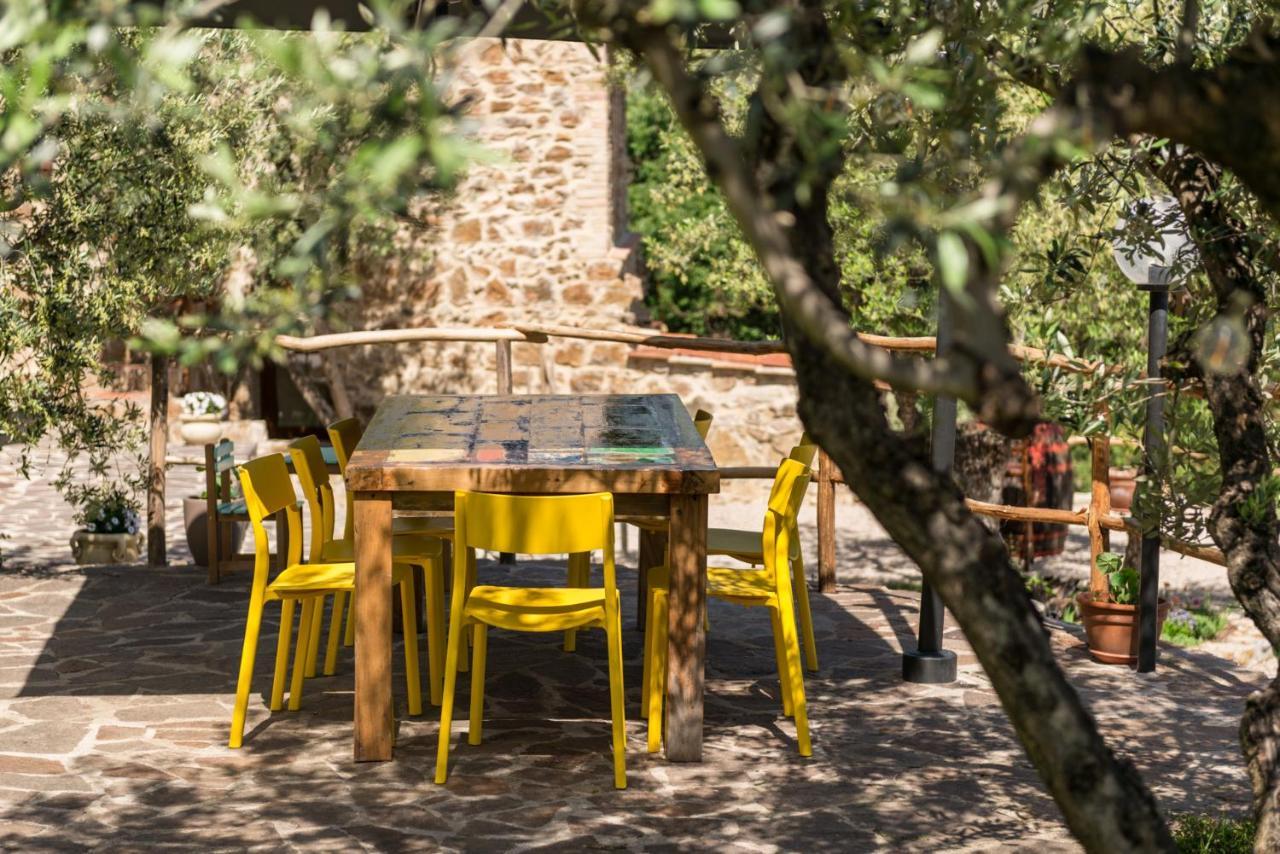 Agriturismo Schiaccia Ghiande Massa Marittima Bagian luar foto