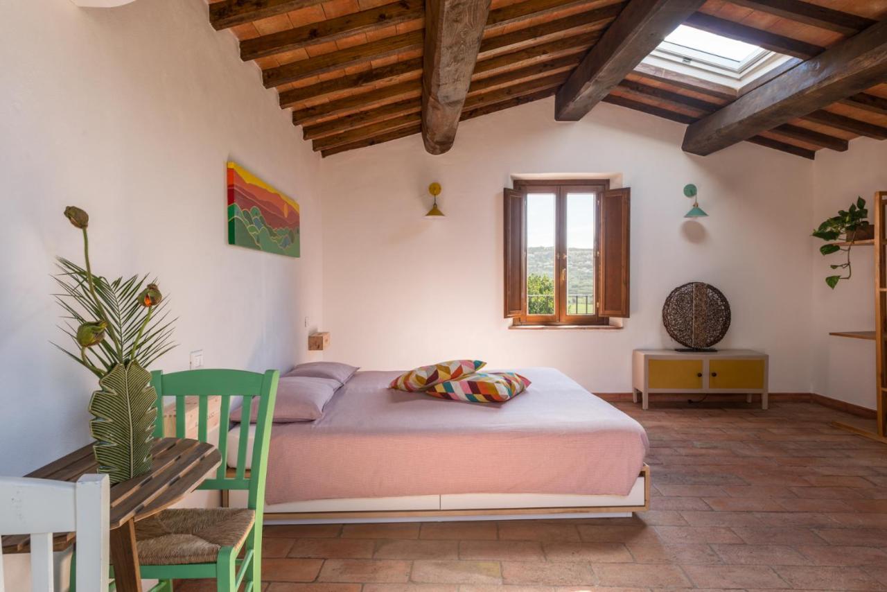 Agriturismo Schiaccia Ghiande Massa Marittima Bagian luar foto
