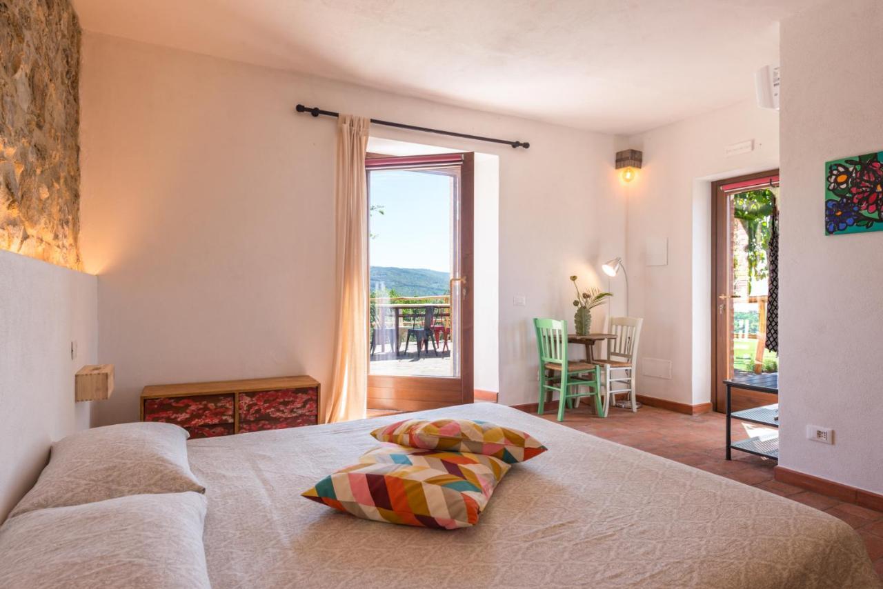 Agriturismo Schiaccia Ghiande Massa Marittima Bagian luar foto