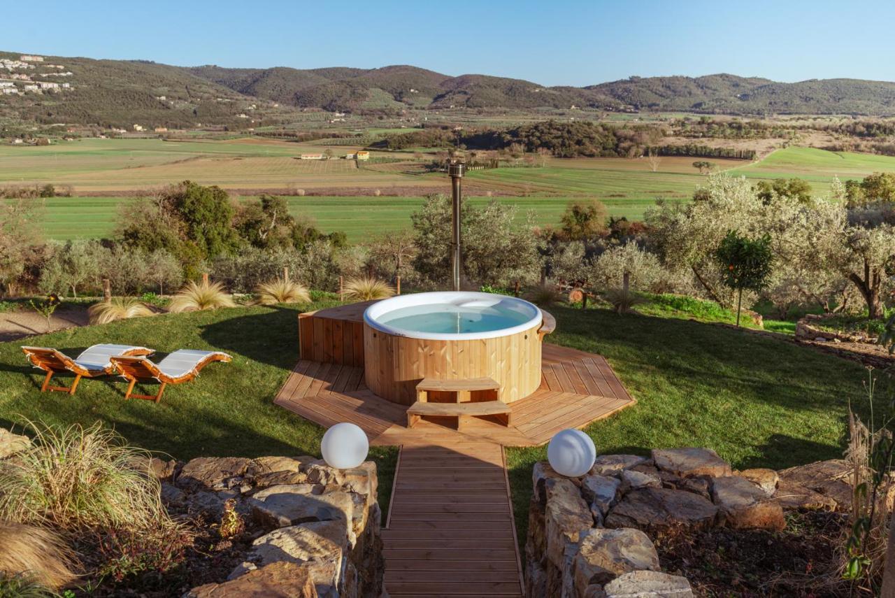 Agriturismo Schiaccia Ghiande Massa Marittima Bagian luar foto