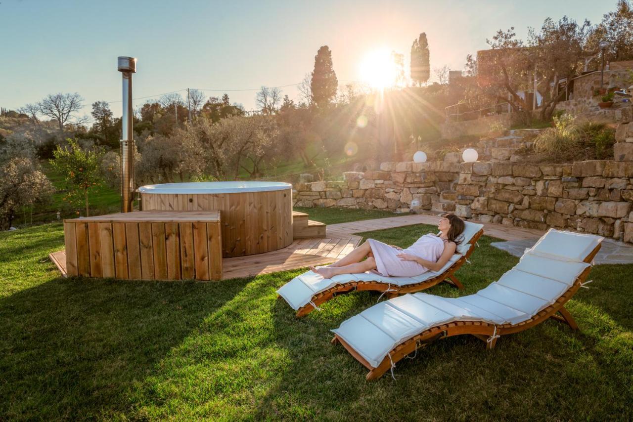 Agriturismo Schiaccia Ghiande Massa Marittima Bagian luar foto